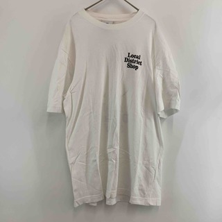 エイチアンドエム(H&M)のH&M エイチアンドエム メンズ Tシャツ（半袖）ホワイト(Tシャツ/カットソー(半袖/袖なし))