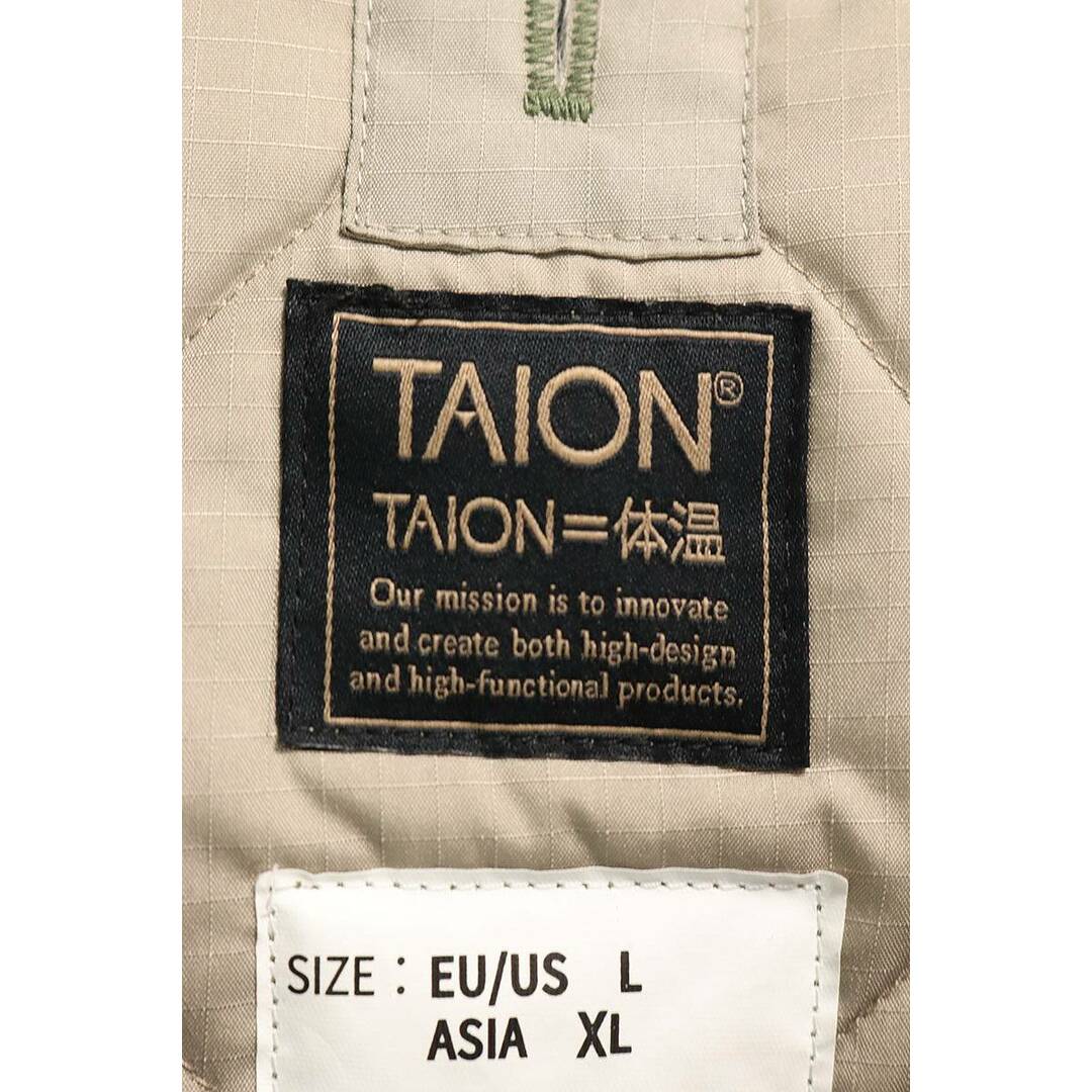 TAION(タイオン)のタイオン  TAION-104BML-1 Uネックキルティングジャケットブルゾン メンズ XL メンズのジャケット/アウター(ブルゾン)の商品写真