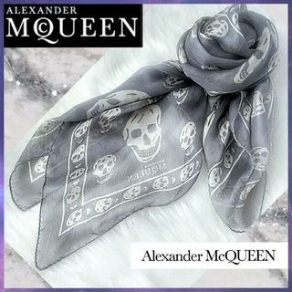 アレキサンダーマックイーン(Alexander McQueen)のAlexander McQueen アレキサンダーマックイーン✦スカーフ スカル(ストール)