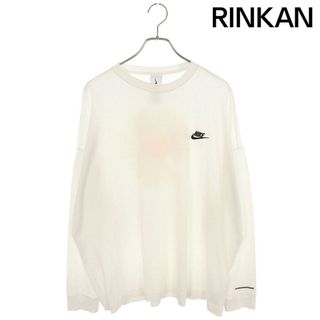 ナイキ(NIKE)のナイキ ×ピースマイナスワン peaceminusone  NRG CF L/S T-SHIRT DR0097-100 ダブルネーム長袖カットソー メンズ S(Tシャツ/カットソー(七分/長袖))