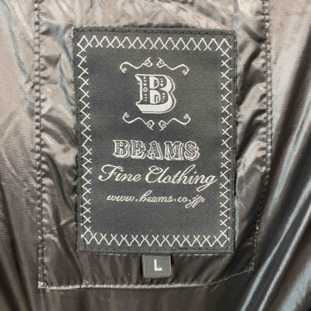 BEAMS(ビームス)のBEAMS ビームス メンズ 中綿・ダウンジャケット グレー メンズのジャケット/アウター(ダウンジャケット)の商品写真