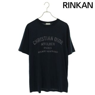 ディオール(Dior)のディオール  21SS  043J615A0589 アトリエロゴプリントオーバーサイズTシャツ メンズ L(Tシャツ/カットソー(半袖/袖なし))