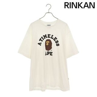 アベイシングエイプ(A BATHING APE)のアベイシングエイプ ×ジョウンド JJJJound  001TEI731919C カレッジロゴプリントTシャツ メンズ XXL(Tシャツ/カットソー(半袖/袖なし))