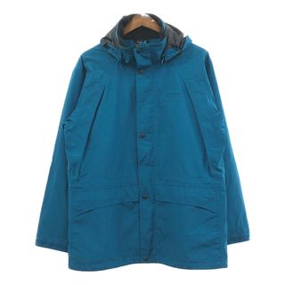 90年代 KATHMANDU GORE-TEX ゴアテックス マウンテンパーカー アウトドア 防水 ブルー (メンズ L) 中古 古着 Q4895(マウンテンパーカー)