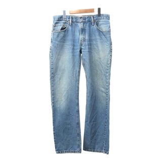 リーバイス(Levi's)のLevi's リーバイス 505 デニムパンツ アメカジ ブルー (メンズ W32 L32) 中古 古着 Q4906(デニム/ジーンズ)