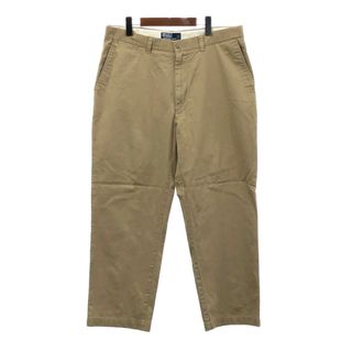 ポロラルフローレン(POLO RALPH LAUREN)の90年代 Polo by Ralph Lauren ポロ ラルフローレン PROSPECT PANT チノパンツ ポロチノ ベージュ (メンズ W36 L34) 中古 古着 Q4925(その他)