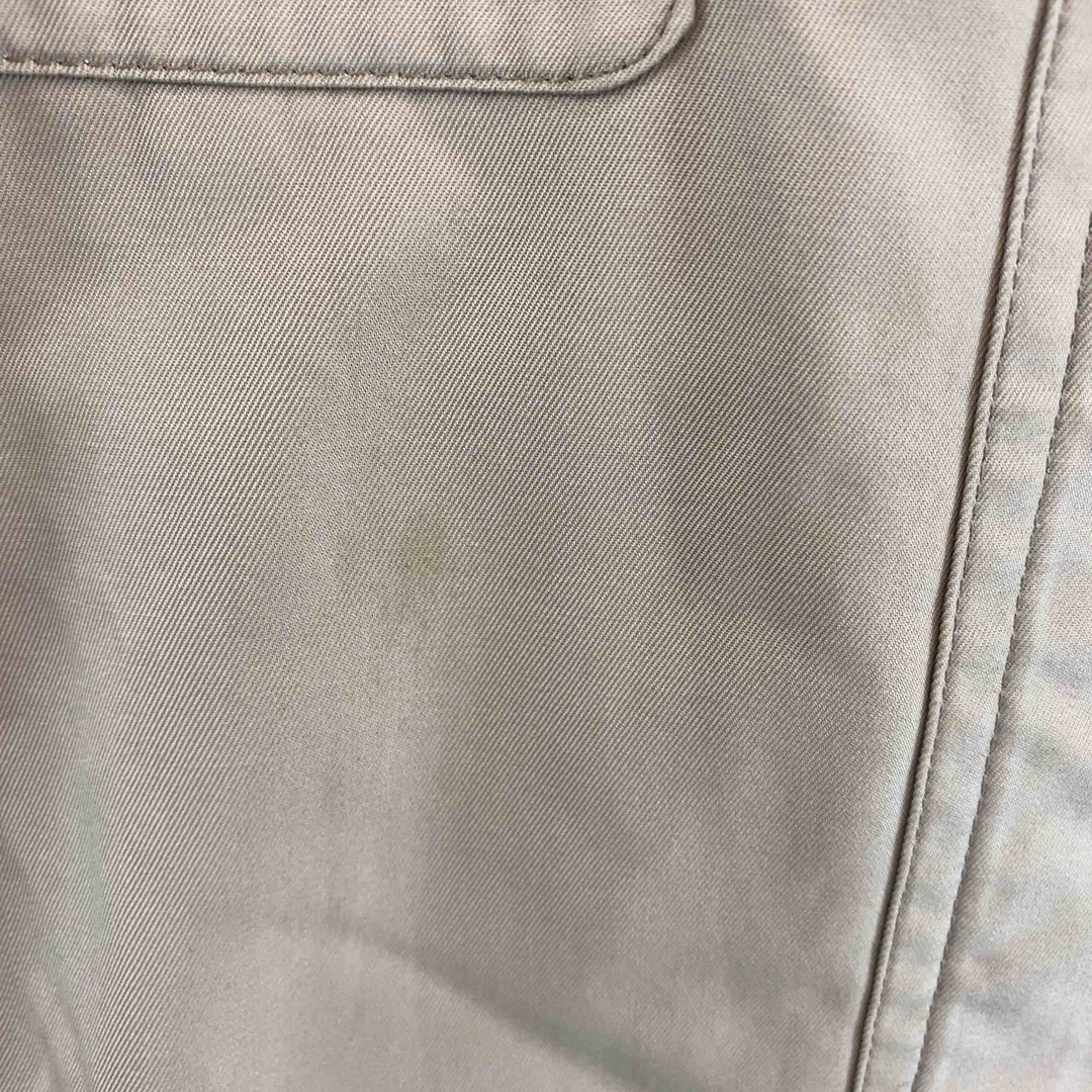 Yves Saint Laurent(イヴサンローラン)のYVES SAINT LAURENT イヴサンローラン レディース ステンカラーコート ベージュ ロング丈 レディースのジャケット/アウター(ロングコート)の商品写真
