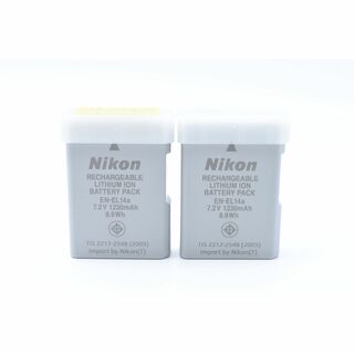 ニコン(Nikon)の★美品★ Nikon バッテリー（EN-EL14a） 2個セット(その他)
