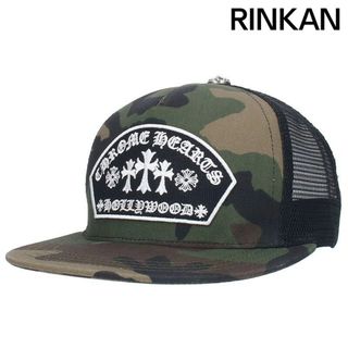 クロムハーツ(Chrome Hearts)のクロムハーツ  TRUCKER CAP/トラッカーキャップ キングタコクロスボール付きメッシュキャップ メンズ ONE SIZE(キャップ)