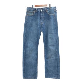 リーバイス(Levi's)のLevi's リーバイス 501 デニムパンツ アメカジ ブルー (メンズ W34 L36) 中古 古着 Q5051(デニム/ジーンズ)