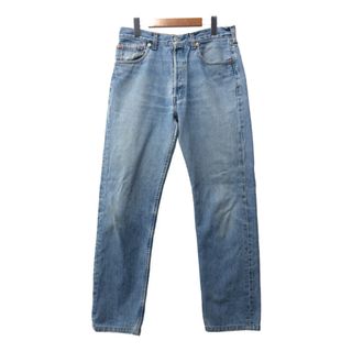 リーバイス(Levi's)の90年代 Levi's リーバイス 501 デニムパンツ アメカジ ブルー (メンズ W33 L34) 中古 古着 Q5086(デニム/ジーンズ)