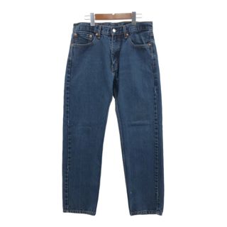 リーバイス(Levi's)のLevi's リーバイス 505 デニムパンツ アメカジ ブルー (メンズ W33 L32) 中古 古着 Q5101(デニム/ジーンズ)