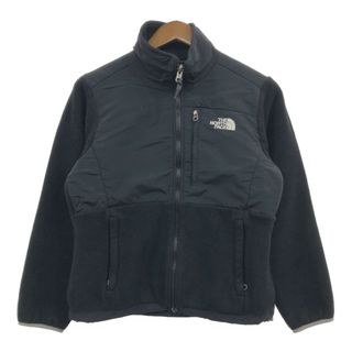 ザノースフェイス(THE NORTH FACE)のTHE NORTH FACE ノースフェイス POLARTEC ポーラテック フリースジャケット アウトドア ブラック (レディース S) 中古 古着 Q5120(その他)