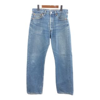 リーバイス(Levi's)のLevi's リーバイス 501 デニムパンツ アメカジ ライトブルー (メンズ W32 L34) 中古 古着 Q5134(デニム/ジーンズ)