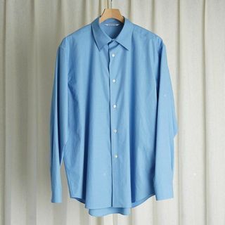 23ss AURALEE WASHED FINX TWILL SHIRTS 3