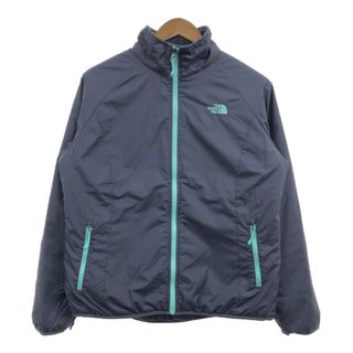 ザノースフェイス(THE NORTH FACE)のTHE NORTH FACE ノースフェイス 中綿ジャケット アウトドア キャンプ グレー (レディース) 中古 古着 Q5148(その他)