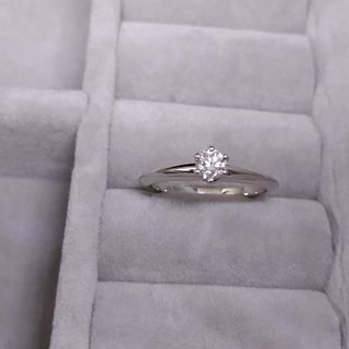 ティファニー(Tiffany & Co.)のティファニーTiffany & Co.リング　11号　0.25CT PT950(リング(指輪))