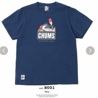 チャムス(CHUMS)の【CHUMS 40周年記念Tシャツ】 ラフティング　希少　レア　サイズL(Tシャツ/カットソー(半袖/袖なし))