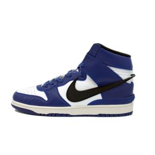 ナイキ(NIKE)のナイキ NIKE × アンブッシュ AMBUSH ■ 【 DUNK HIGH DEEP ROYAL CU7544 400 】 ダンク ハイ ディープ ロイヤル スニーカー f21750(スニーカー)