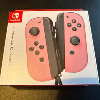 ニンテンドースイッチ(Nintendo Switch)の【任天堂純正品】Joy-Con(L)/(R) パステルピンク(その他)