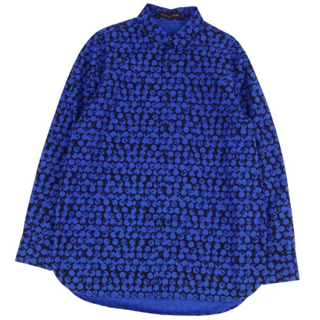 美品 ルイヴィトン LOUIS VUITTON シャツ 19AW パーフォレー 美品 ルイヴィトン LOUIS VUITTON シャツ 19AW パーフォレー