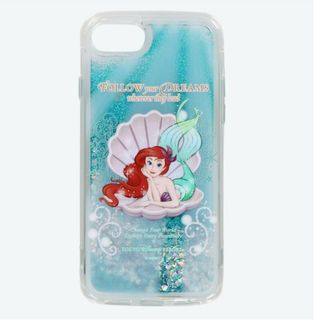 ディズニー(Disney)の【新品】アリエル★ディズニーリゾート★iphoneケース(iPhoneケース)