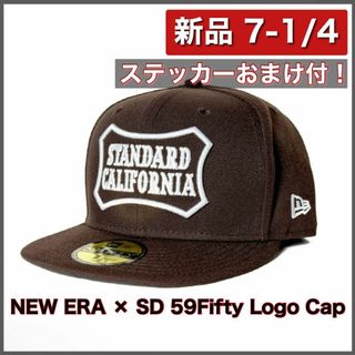 スタンダードカリフォルニア(STANDARD CALIFORNIA)の【新品 7-1/4】NEW ERA × Standard California(キャップ)