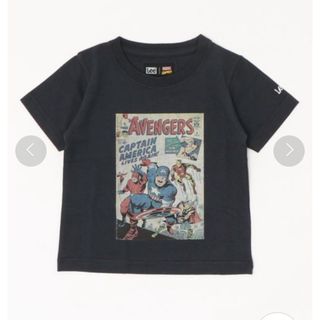 リー(Lee)のLee リー　マーベル　MARVEL アベンジャーズ　半袖　キッズ　100(Tシャツ/カットソー)