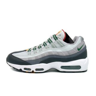 ナイキ(NIKE)のナイキ NIKE ■ 【 AIR MAX 95 Pure Platinum University Gold Cinnabar Gorge green DM0011 002 】 エア マックス 95 ピュアプラチナム ユニバーシティゴールド シナバー ゴージグリーン スニーカー f21765(スニーカー)