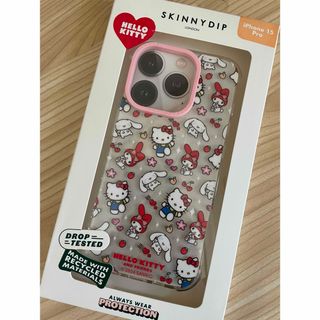 スキニーディップ(SKINNYDIP)のスキニーディップ　サンリオキャラクターiPhone15Proケース(iPhoneケース)