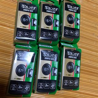 フジフイルム(富士フイルム)の富士フイルム 写ルンです SIMPLE ACE 6個(フィルムカメラ)