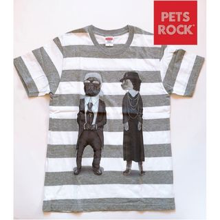 【美品】PETS ROCK ペッツロック Tシャツ Fashion Couple(Tシャツ/カットソー(半袖/袖なし))