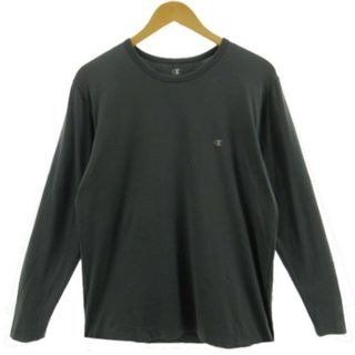 チャンピオン(Champion)のチャンピオン Tシャツ 長袖 ロンT ロゴプリント ストレッチ グレー LL(その他)