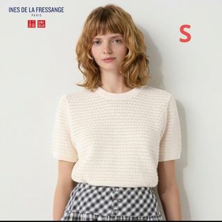 ユニクロ(UNIQLO)のユニクロ　イネスコラボ  ポインテールクルーネックセーター　(ニット/セーター)