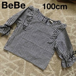 ベベ(BeBe)のBeBe ブラウス100cm(ブラウス)