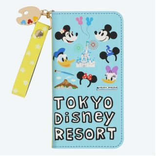 ディズニー(Disney)の【新品】ディズニー★手描き風★スマホケース★スマートフォンケース(モバイルケース/カバー)