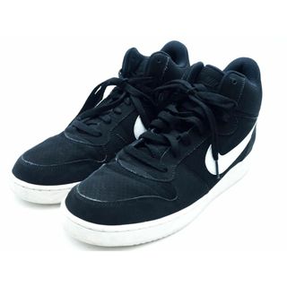 ナイキ(NIKE)のNIKE ナイキ 838938-010 COURT BOROUGH MID スニーカー size27.5cm/黒 ■■ メンズ(スニーカー)