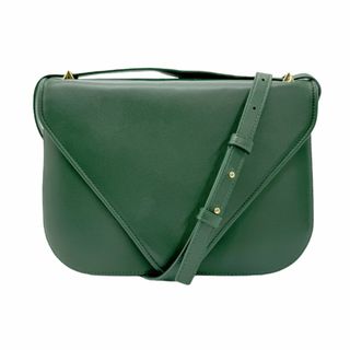 ボッテガヴェネタ(Bottega Veneta)のボッテガヴェネタ BOTTEGAVENETA ショルダーバッグ マウントレザーエンベロープバッグ レザー グリーン レディース 送料無料【中古】 z0783(ショルダーバッグ)