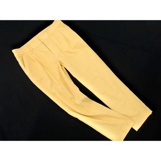 ジェイプレス(J.PRESS)のJ.PRESS ジェイプレス クロップド パンツ size7/黄 ■◇ レディース(クロップドパンツ)