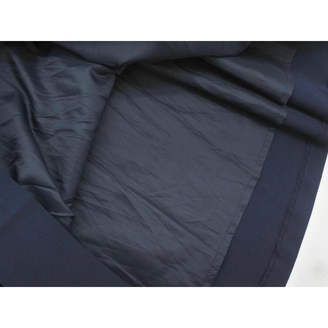 INDEX(インデックス)のINDEX インデックス タック ロング スカート sizeM/紺 ■◇ レディース レディースのスカート(ロングスカート)の商品写真