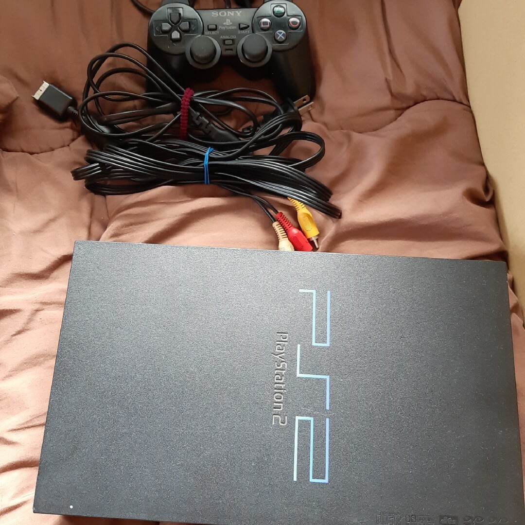(税込) PS2 本体 SCPH-39000 + ジャンクディスク20本 セット - 本体 本体
