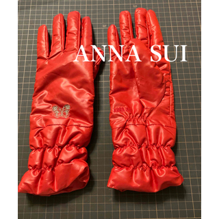 ANNA SUI アナスイ　手袋　セミロング　全長30cm 手袋サイズは21cm