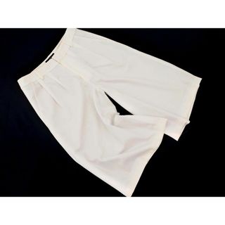 ユナイテッドアローズ(UNITED ARROWS)のgreen label relaxing グリーンレーベルリラクシング ユナイテッドアローズ ガウチョ パンツ size40/白  ■◇ レディース(その他)