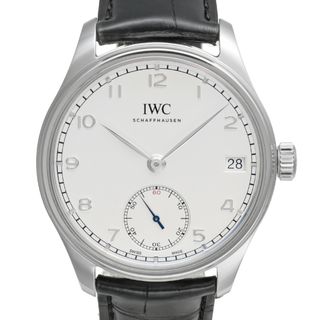 インターナショナルウォッチカンパニー(IWC)のポルトギーゼ ハンドワインド エイトデイズ Ref.IW510203 中古品 メンズ 腕時計(腕時計(アナログ))