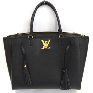 LOUIS VUITTON - Th548911 ルイ・ヴィトン ロックミート M54569 ノワール 本革 トートバッグ 2Way ショルダーバッグ レディース LOUIS VUITTON 中古