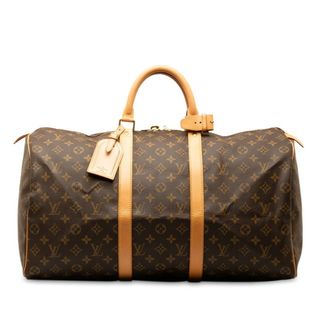 LOUIS VUITTON - ルイ ヴィトン モノグラム キーポル50 ボストンバッグ トラベルバッグ M41426 PVC レディース LOUIS VUITTON 【1-0144732】