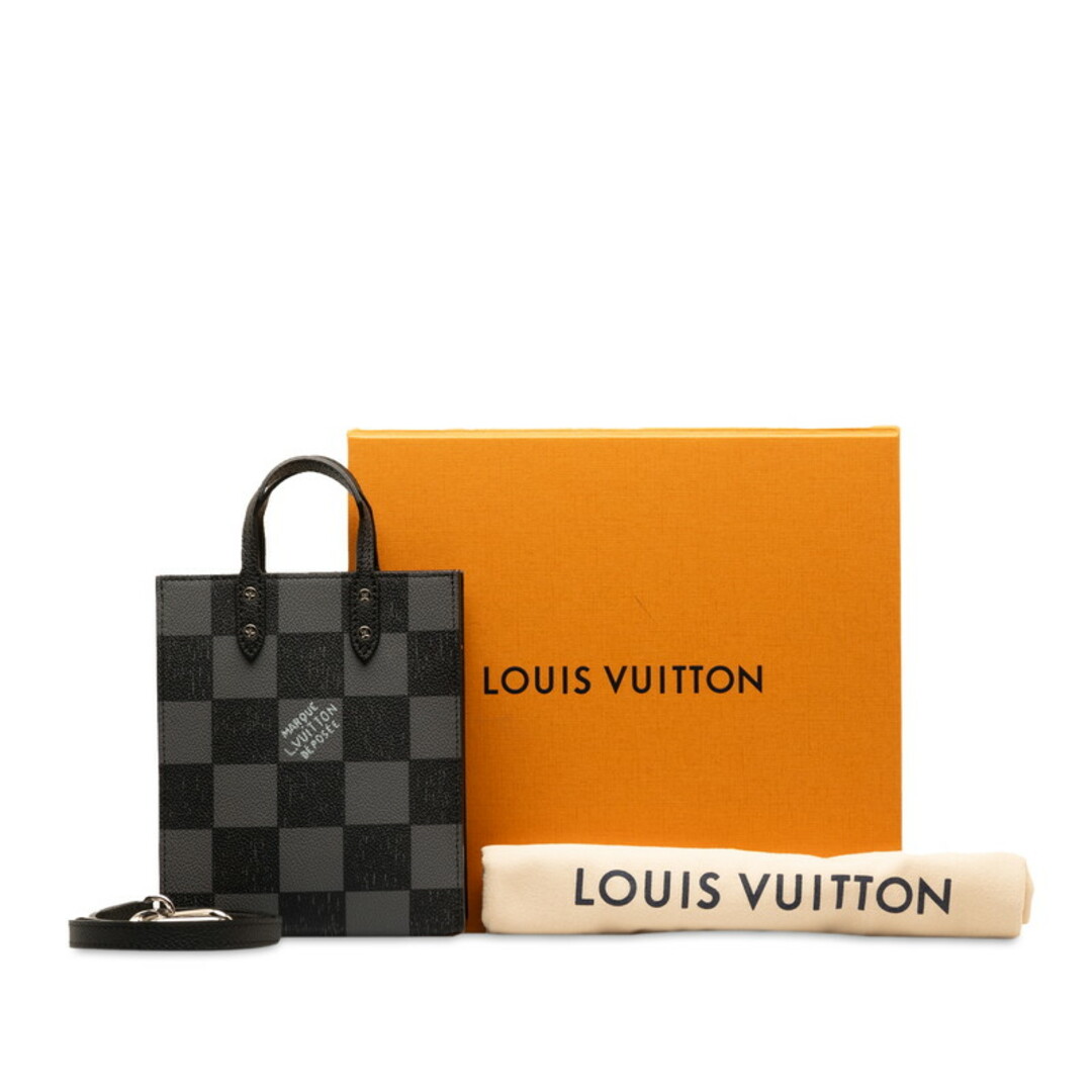 LOUIS VUITTON(ルイヴィトン)の美品 ルイ ヴィトン ダミエ チェッカーボード サックプラ XS ハンドバッグ ショルダーバッグ 2WAY N60479 レザー レディース LOUIS VUITTON 【1-0147016】 レディースのバッグ(ハンドバッグ)の商品写真