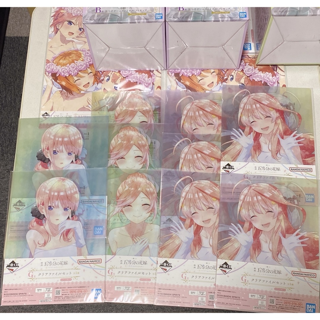 五等分の花嫁ファイナル1番くじセット エンタメ/ホビーのフィギュア(アニメ/ゲーム)の商品写真