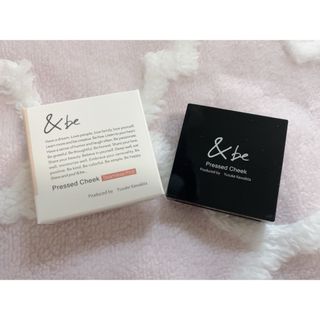 &be - 新品未使用♡&be プレストチーク シームレスピンク