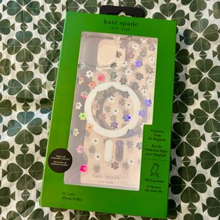 ケイトスペードニューヨーク(kate spade new york)の【katespade】 iPhone15Plusケース カラフルフラワー(iPhoneケース)